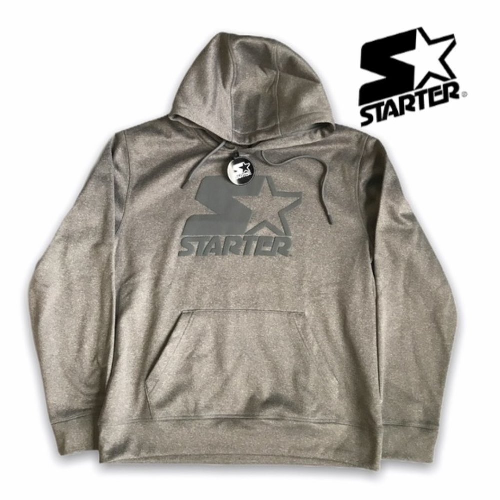 ⤵️🆕Starter  Pullover Logo Hoodie  size M